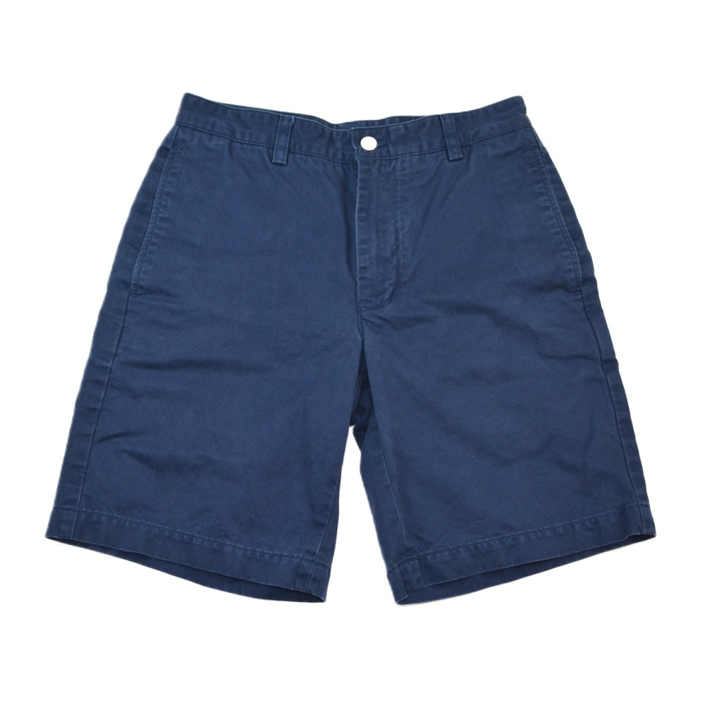 Vineyard Vines Mens 28 Breaker Shorts Navy Blue Cotton Twill Chino 9 Inch Inseam